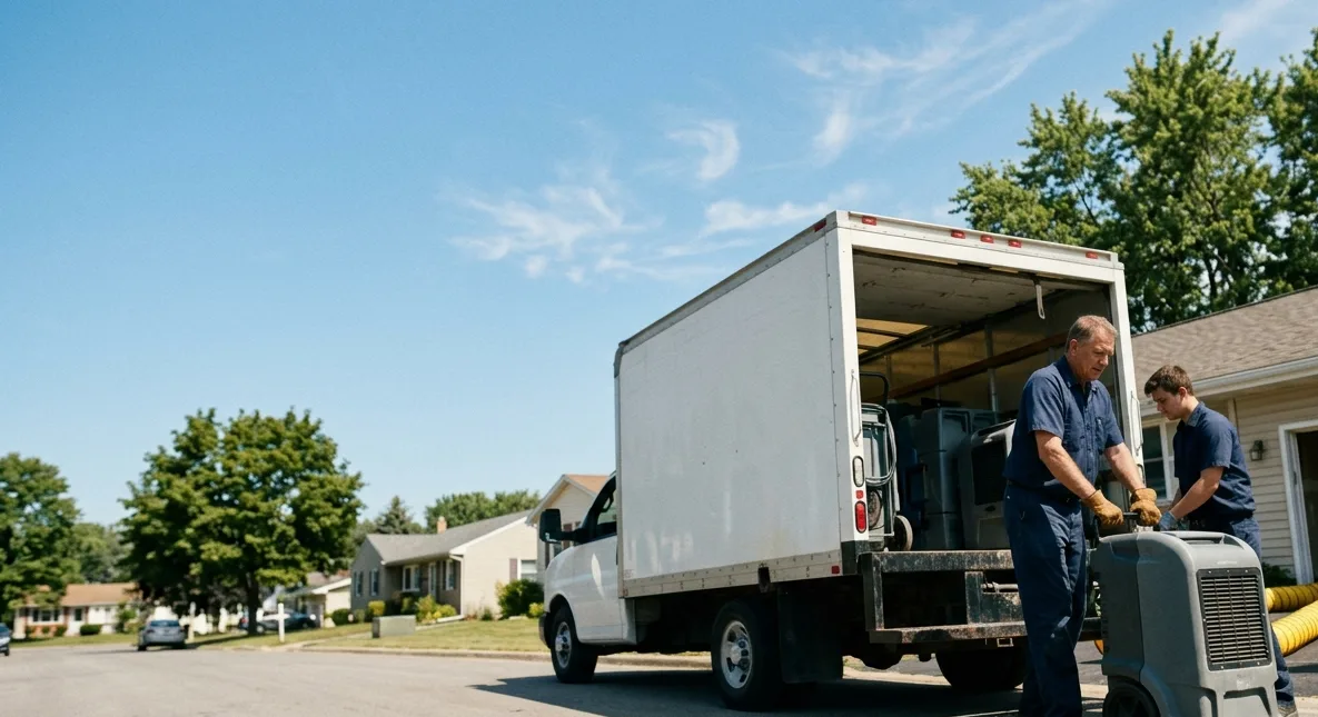 Water Damage Cleanup in Edgewood, IA near me